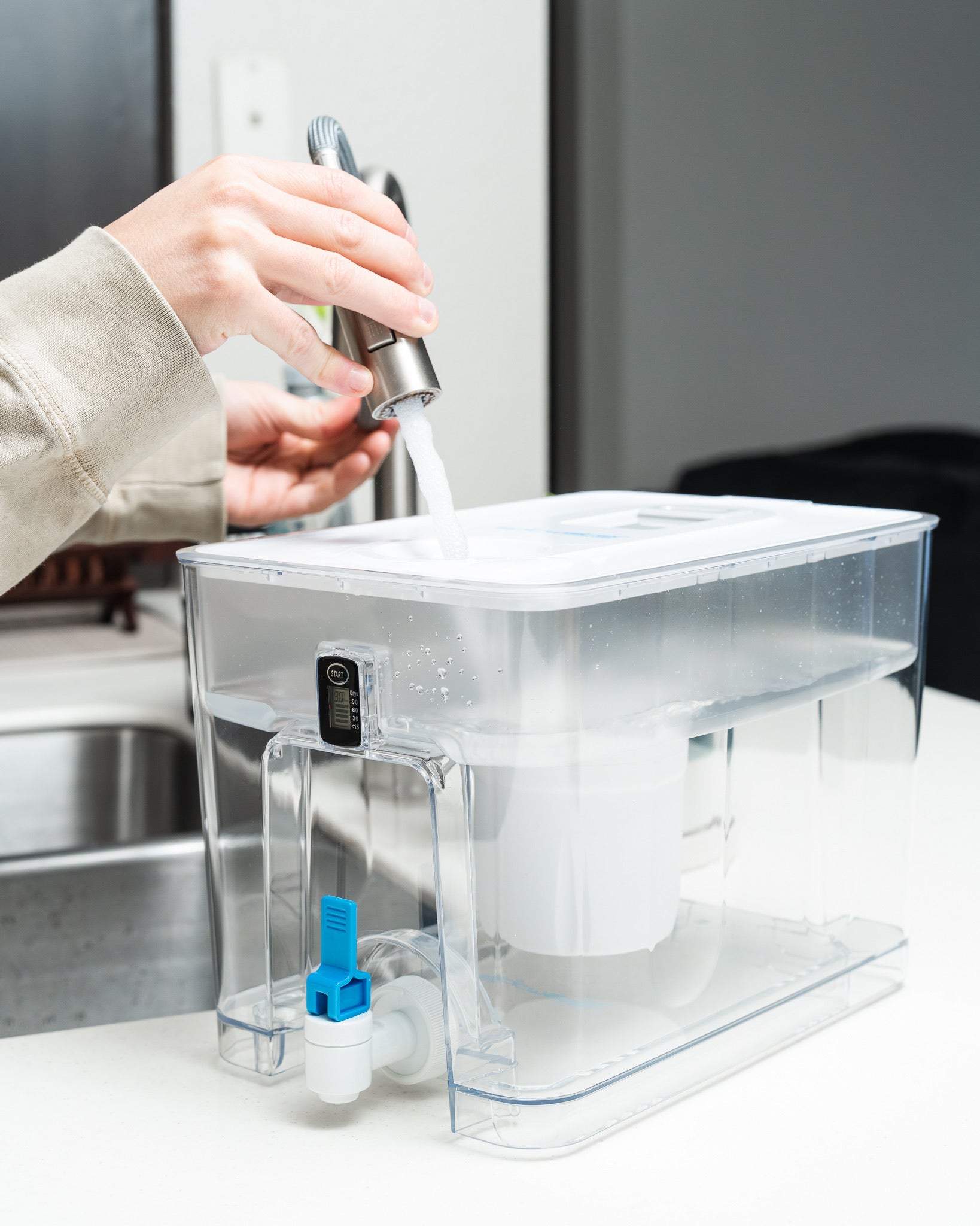 Pure XP Dispenser | Reduces Fluoride & PFAS | More Capacity, Less Refills.
