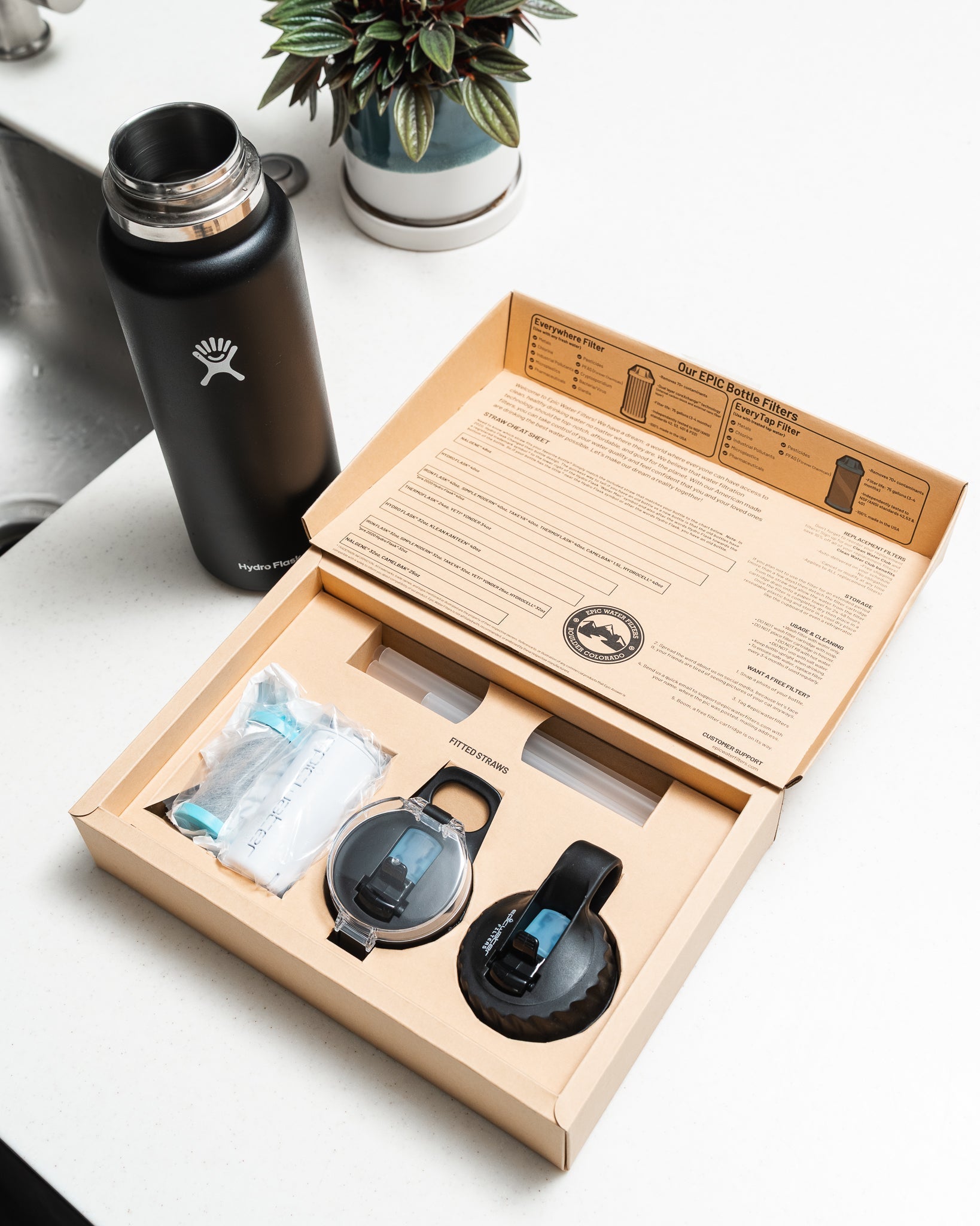 The Answer 2.0 | Compatible With Hydro Flask, Nalgene, and More!